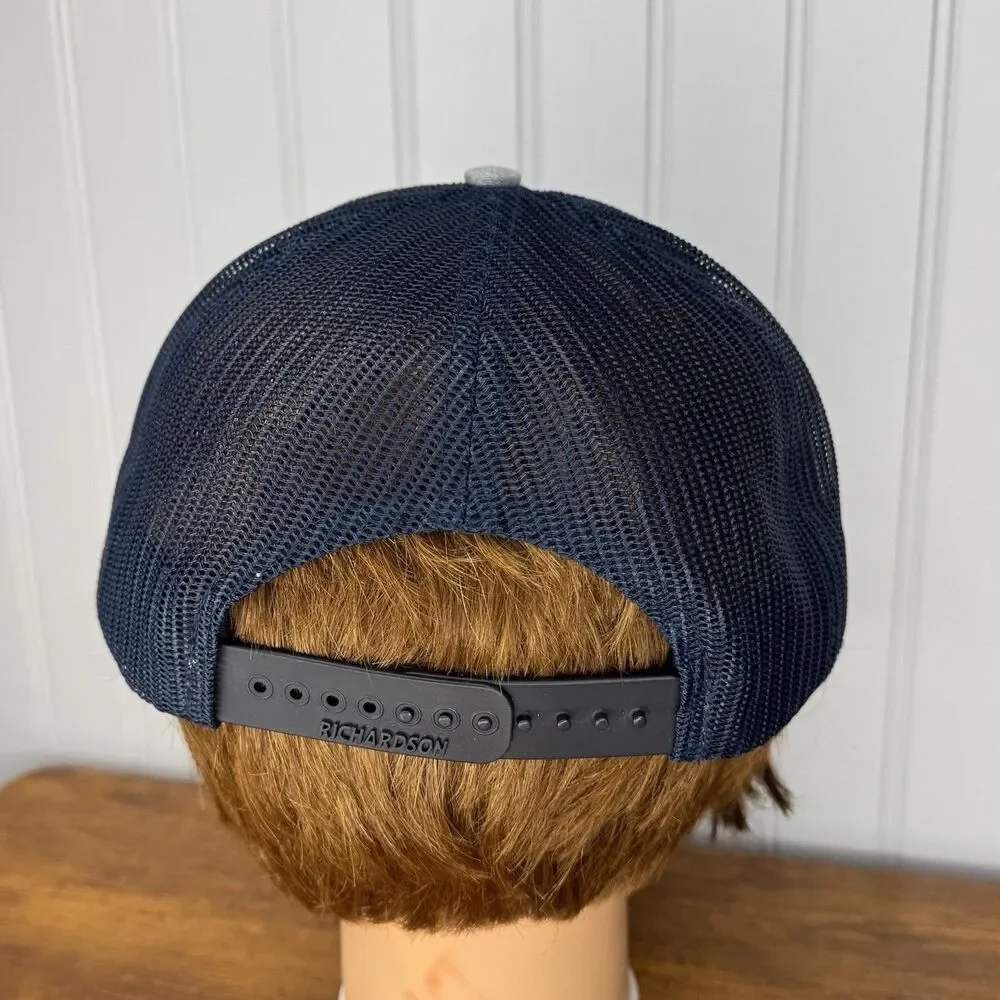 Louisiana Demco Hat Richardson 112 Trucker Hat Cap Black Green Gray  OS
